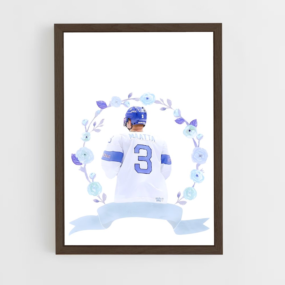 Poster Champion de Finlande – affiche Hockey sur glace (vue 5)